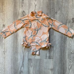 Baby Girl Swimsuit Rashguard